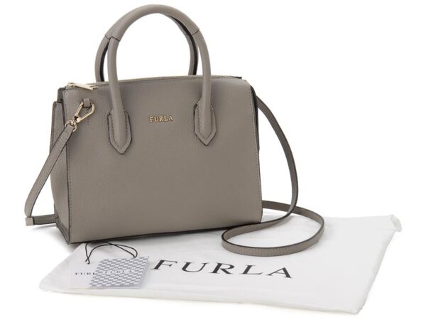 fur1000887 3 Furla 2WAY Tote Bag Gray