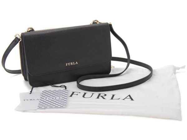 fur801551 3 Furla Riva Wallet Pochette Black