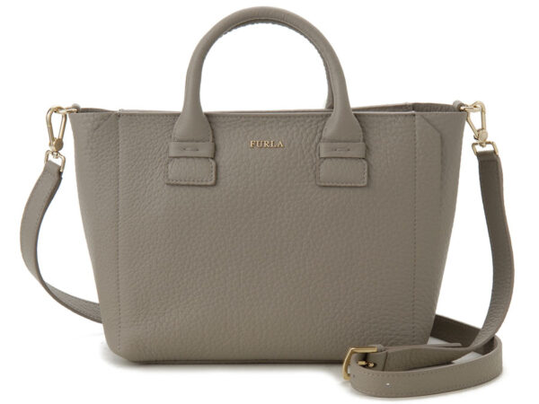 fur850940 Furla Capriccio S Shoulder Bag Gray