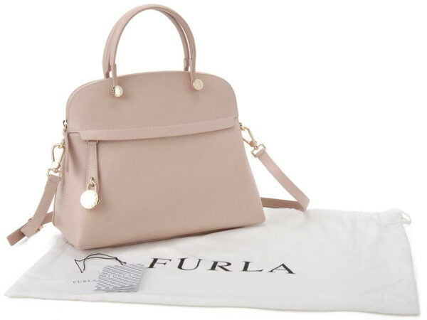 fur851236 3 Furla Piper 2WAY Shoulder Bag Pink