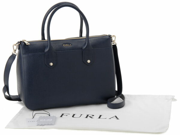 fur921124 3 Furla Mediterranea Tote Bag Blue