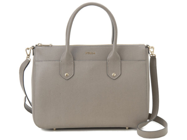 fur921130 Furla Mediterranea Tote Bag Gray