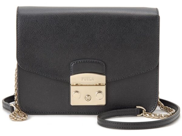 fur941911 Furla Metropolis S Shoulder Bag Black