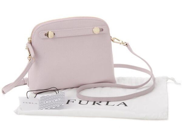 fur962664 3 Furla Piper Pochette Shoulder Bag Pink