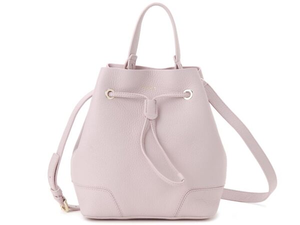 fur966276 Furla Stacy S Drawstring Shoulder Bag Pink