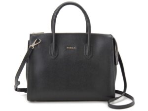 fur978807 Prada Pochette Mini Nylon Shoulder Bag Black