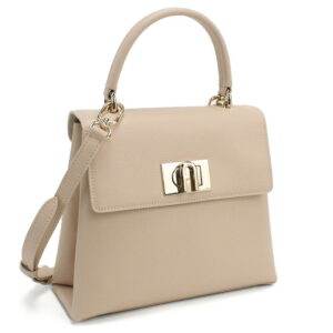 furbakpaco021 1 LOEWE Puzzle Bag Mini Shoulder Bag Leather Beige