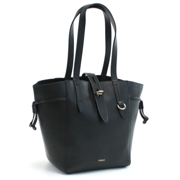 furbzt0fua011 1 Furla Net Tote Bag Nero Black