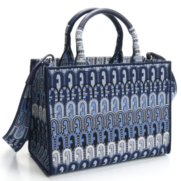 furwb00299011 1 Furla Opportunity Tote Bag Toni Blu Denim Blue