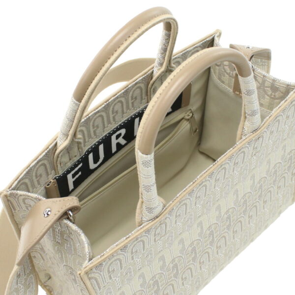 furwb00299081 4 Furla Opportunity Tote Bag 2Way Shoulder Toni Naturali Beige