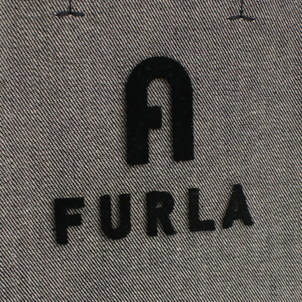 furwb00831011 2 Furla Opportunity Handbag 2Way Shoulder Grigio Nero Gray