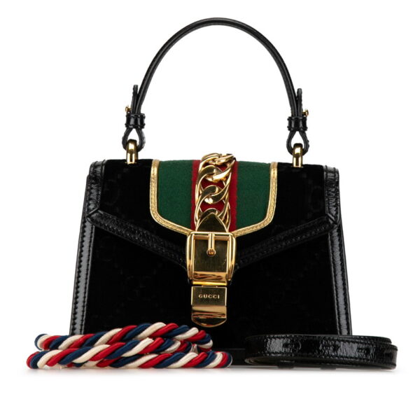 fuwip2qetaovkrqq 13 Gucci Sylvie 2WAY Handbag Black