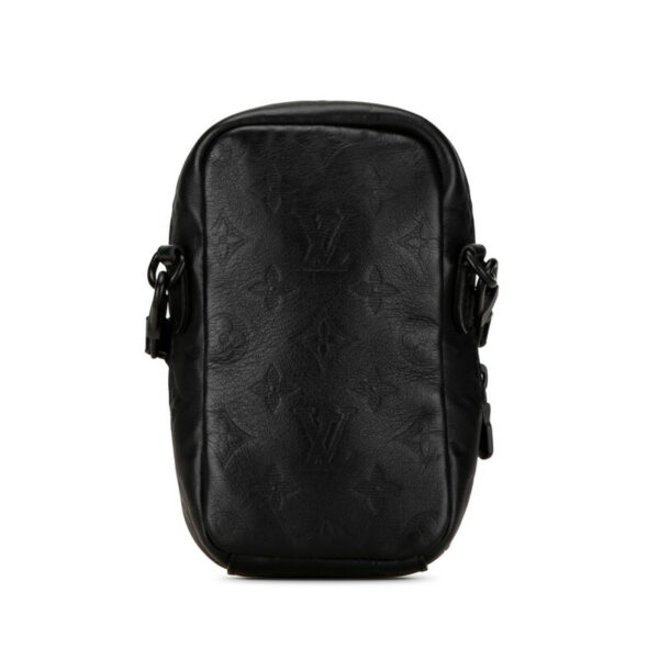 fuyxlmxdzvpk6cba 3 Louis Vuitton Shadow Phone Pouch Noir Black