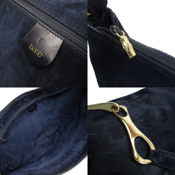 g2485a 2 Gucci Shoulder Bag Blue Leather