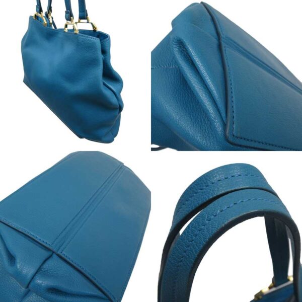 g2737a 1 Miu Miu Shoulder Bag Leather Blue