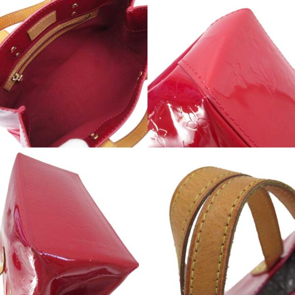 g2742a 1 Louis Vuitton Vernis Lead PM Handbag Rouge