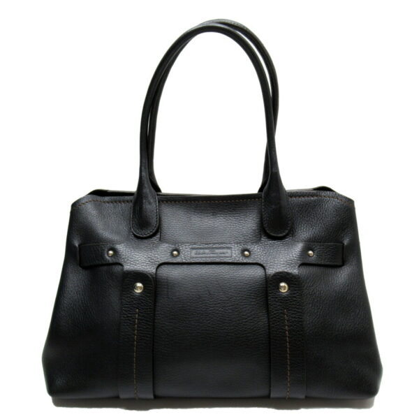 g3167g Salvatore Ferragamo Leather Handbag Black