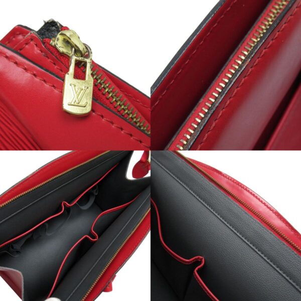 g4048a 10 c Louis Vuitton Riviera Epi Leather Handbag Red