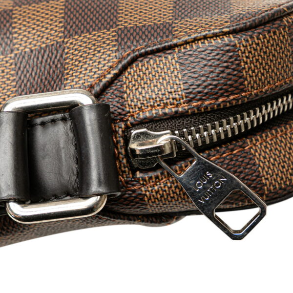 gbftpt3y309qmn3g 8 Louis Vuitton Damier Jake Messenger PM Shoulder Bag Brown Black