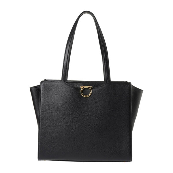 gfr213935760960 1 Ferragamo Tote Bag Gancini Black