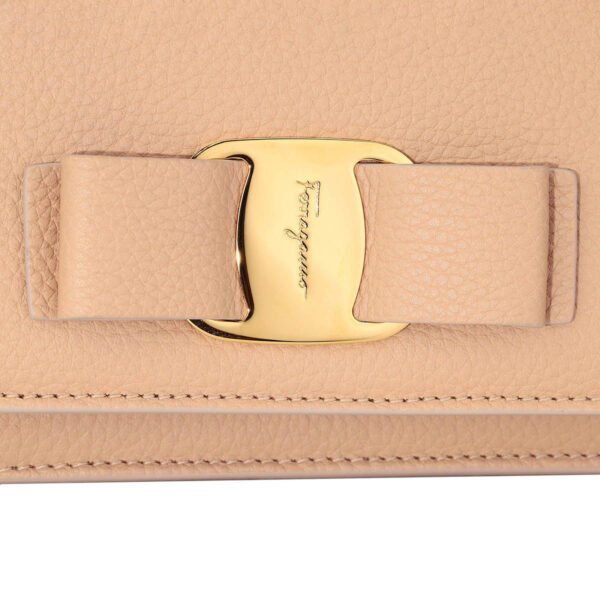 gfr218374772257 8 Ferragamo Shoulder Bag Vara Beige