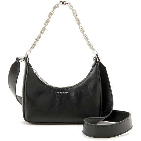 givbb50qkb1ld001 Givenchy Moon Cutout Handbag Black