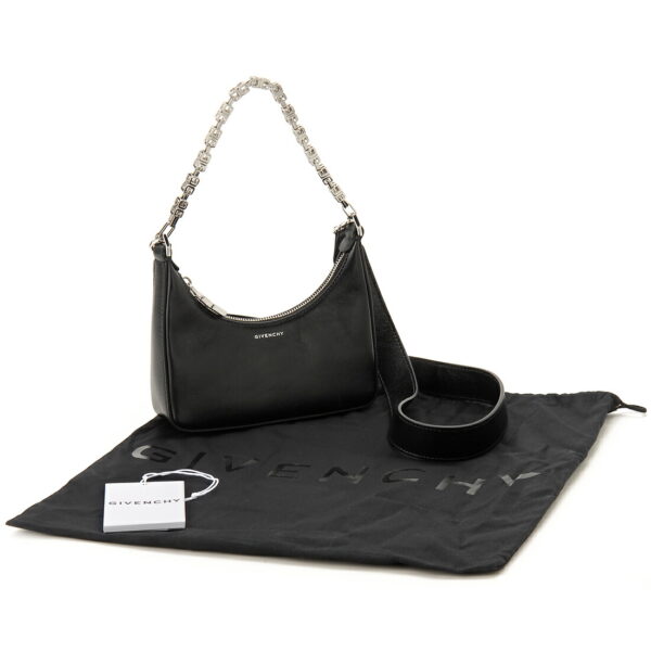 givbb50qkb1ld001 3 Givenchy Moon Cutout Handbag Black