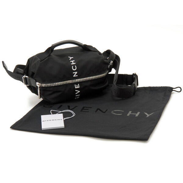 givbku038k1je001 3 Givenchy G Zip Body Bag Black