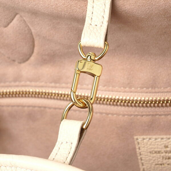 glvm21579 9 Louis Vuitton Neverfull MM Tote Bag Monogram Empreinte Beige Pink