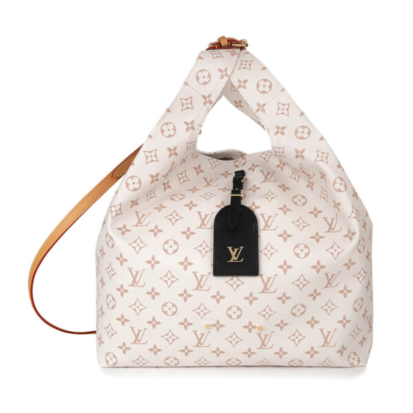 glvm24409 1 Louis Vuitton Handbag Monogram Dune Atlantis GM Beige