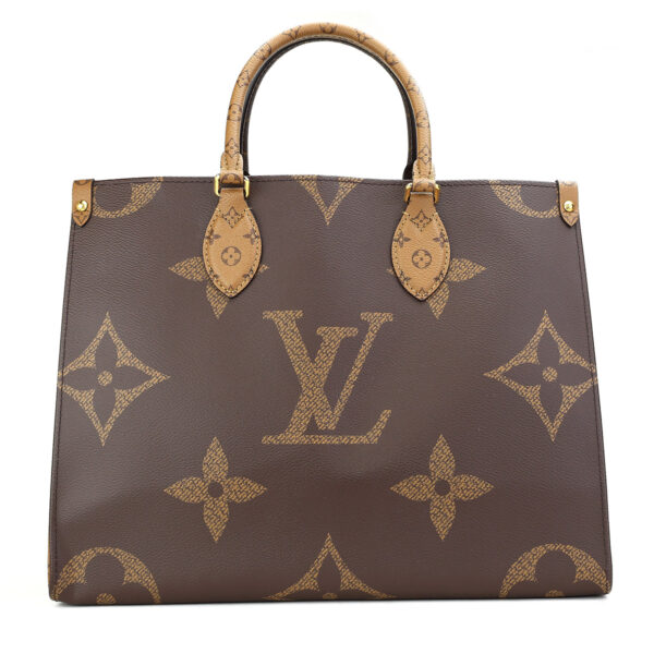 glvm45321 1 Louis Vuitton On the Go Giant Tote Bag Monogram Brown