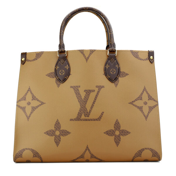 glvm45321 2 Louis Vuitton On the Go Giant Tote Bag Monogram Brown