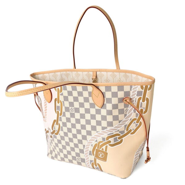 glvn40471 5 Louis Vuitton Neverfull MM Tote Bag Nautical Off White