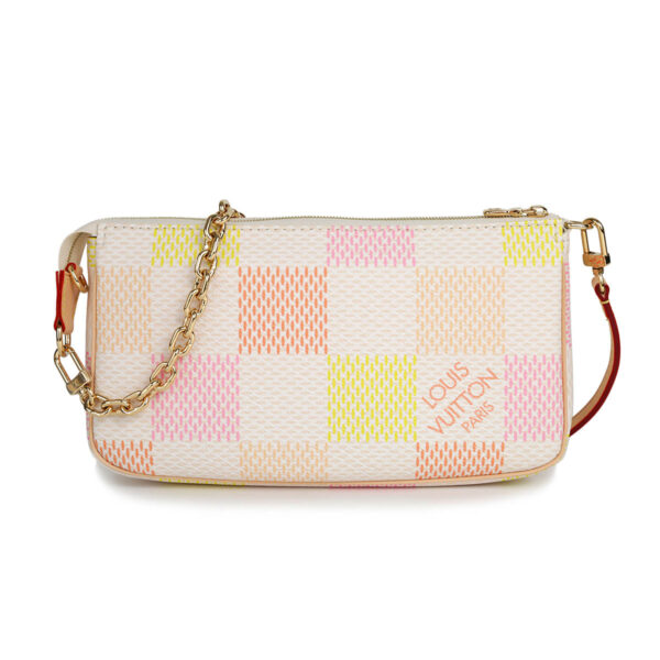 glvn40642 2 Louis Vuitton Shoulder Bag Damier Pochette Accessory Pink