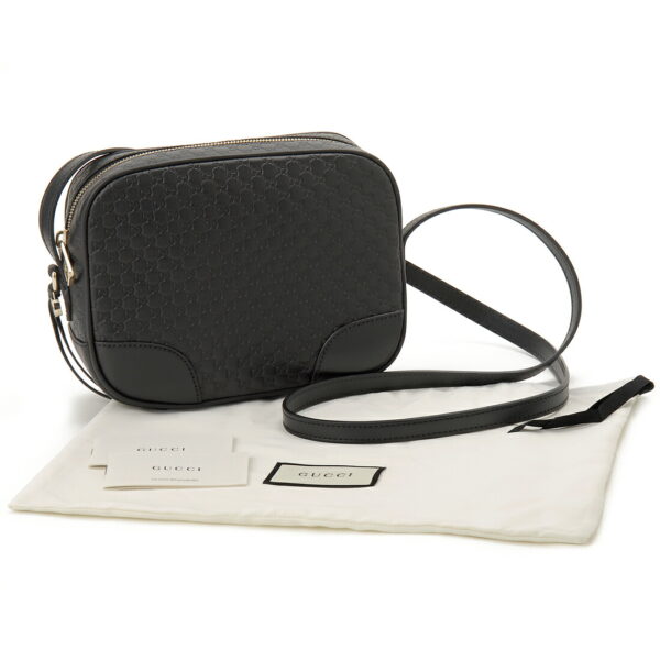 gu449413bmj1g1000 3 Gucci Shoulder Bag Black