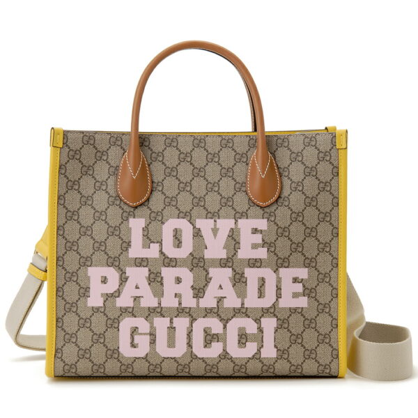 gu680956u55ag8950 Gucci Small Tote Bag Biege