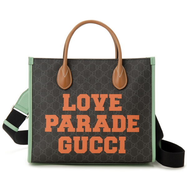 gu680956u55an1562 Gucci GG Love Small Tote Bag