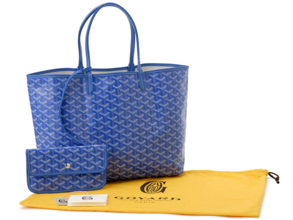 gy stlouis pm10 3 Goyard Saint Louis PM Tote Bag Blue