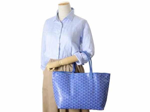 gy stlouis pm10 4 Goyard Saint Louis PM Tote Bag Blue