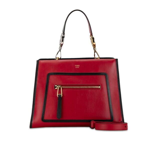 h05rd1caza04o833 21 Fendi Runaway 2WAY Handbag Red