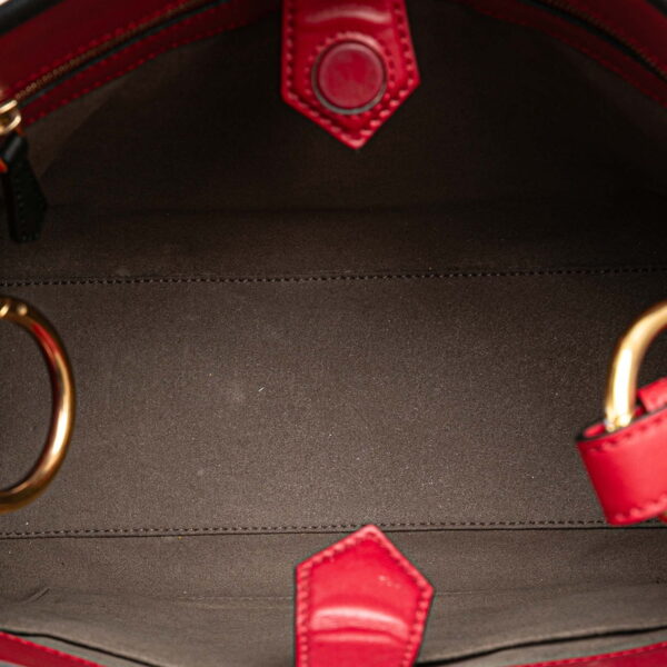 h05rd1caza04o833 5 Fendi Runaway 2WAY Handbag Red