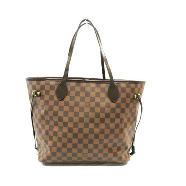 h2006526 1 Louis Vuitton Neverfull MM Tote Bag Damier Canvas Brown