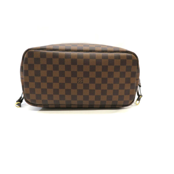 h2006526 4 Louis Vuitton Neverfull MM Tote Bag Damier Canvas Brown