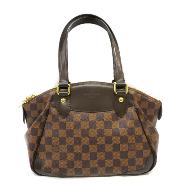 h2006825 1 Louis Vuitton Verona PM Handbag Damier Canvas Brown