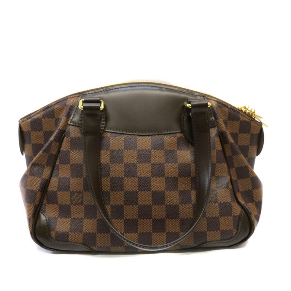 h2006825 2 Louis Vuitton Verona PM Handbag Damier Canvas Brown