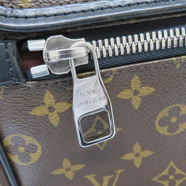 h2006913 12 Louis Vuitton Bus GM Shoulder Bag Monogram Macassar Brown