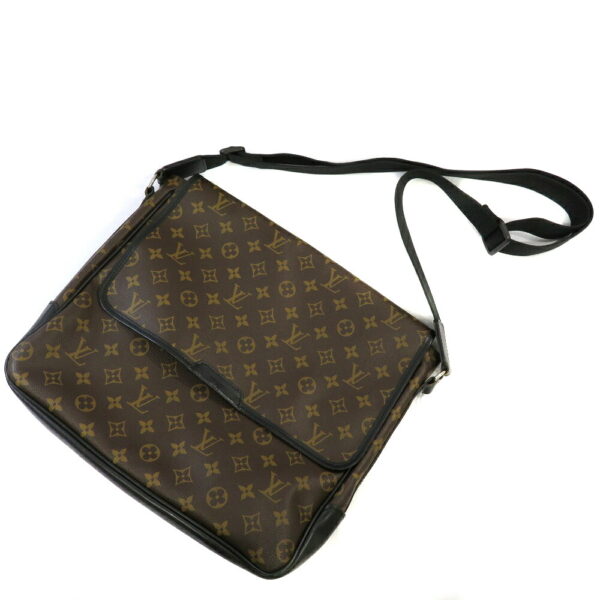 h2006913 16 Louis Vuitton Bus GM Shoulder Bag Monogram Macassar Brown