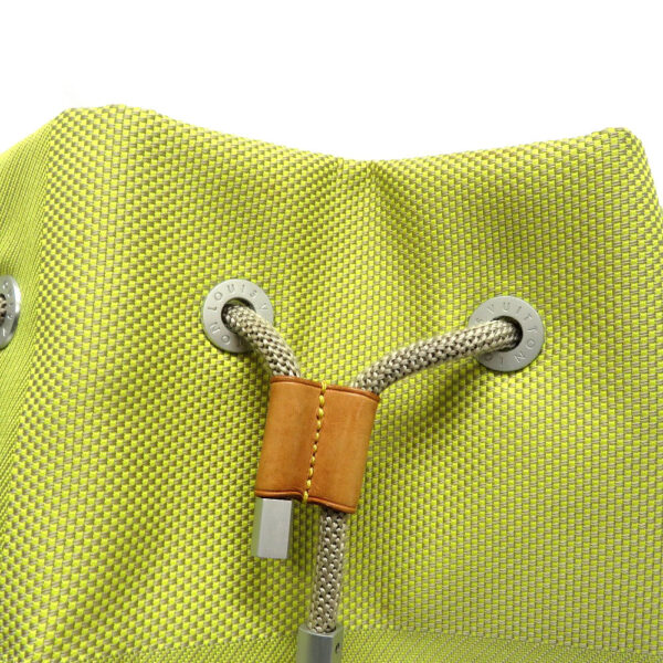 h2006921 9 Louis Vuitton Volunteer Drawstring Bag Damier Jean Green Yellow