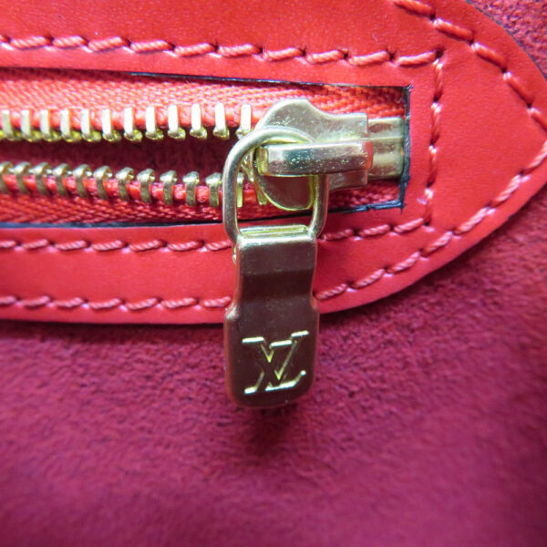 h2006983 18 Louis Vuitton Duplex Tote Bag Epi Leather Red