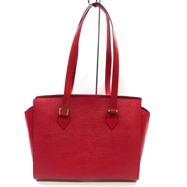 h2006983 2 Louis Vuitton Duplex Tote Bag Epi Leather Red